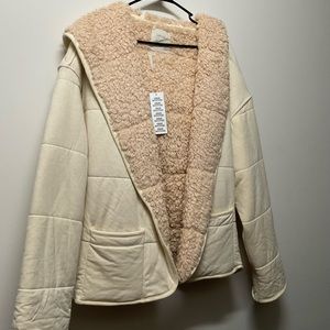 Urban Outfitters Heidi Reversible Teddy Jacket